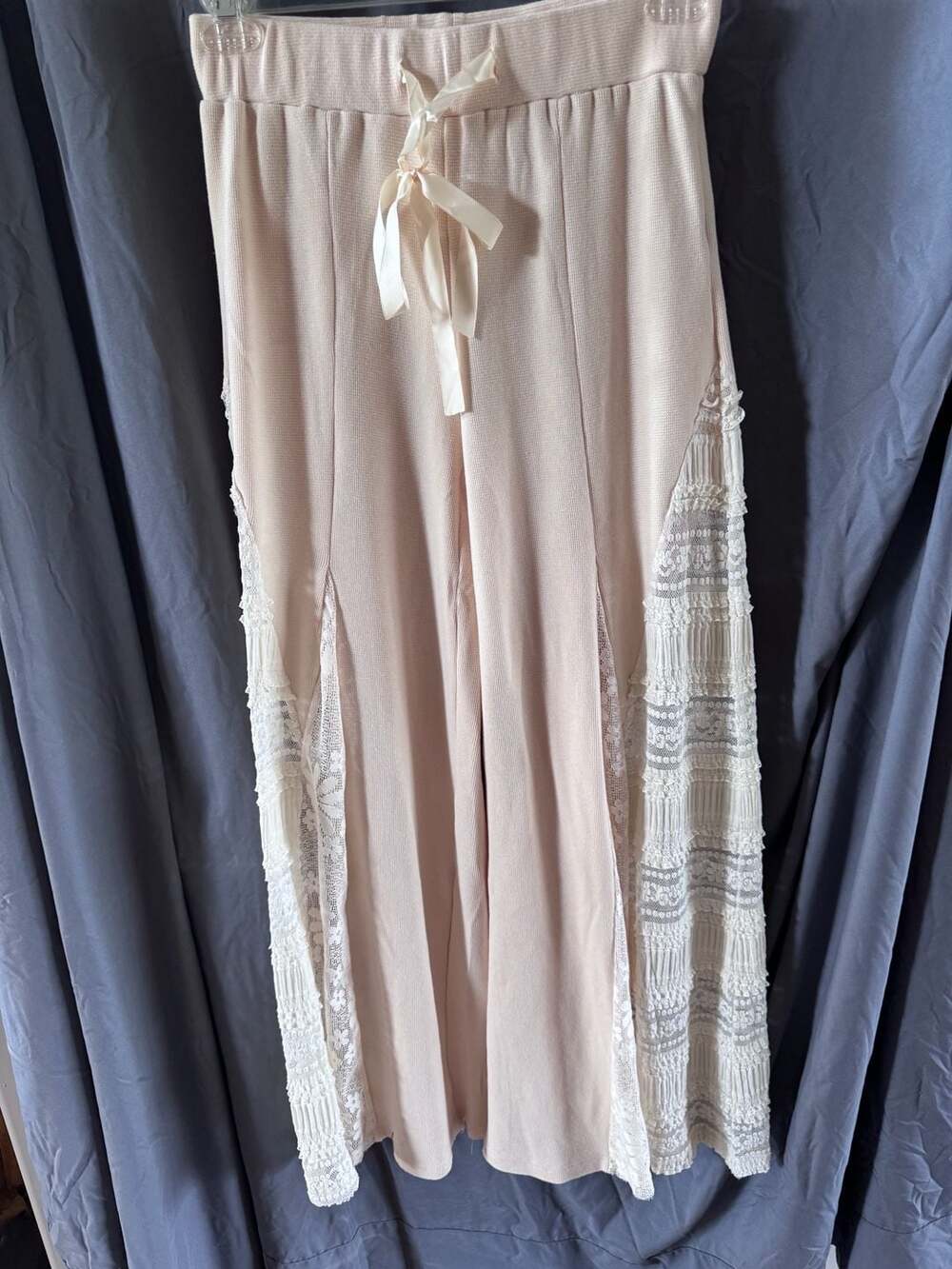 POL Boho Lace Wide Leg Lounge Pants – S M, NWOT - Picture 2 of 4